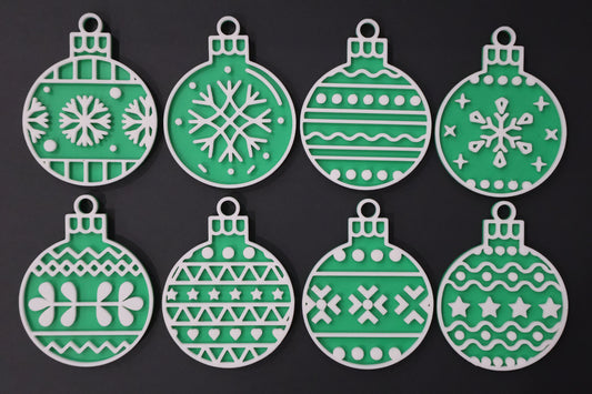 Christmas Tree Ornaments Set