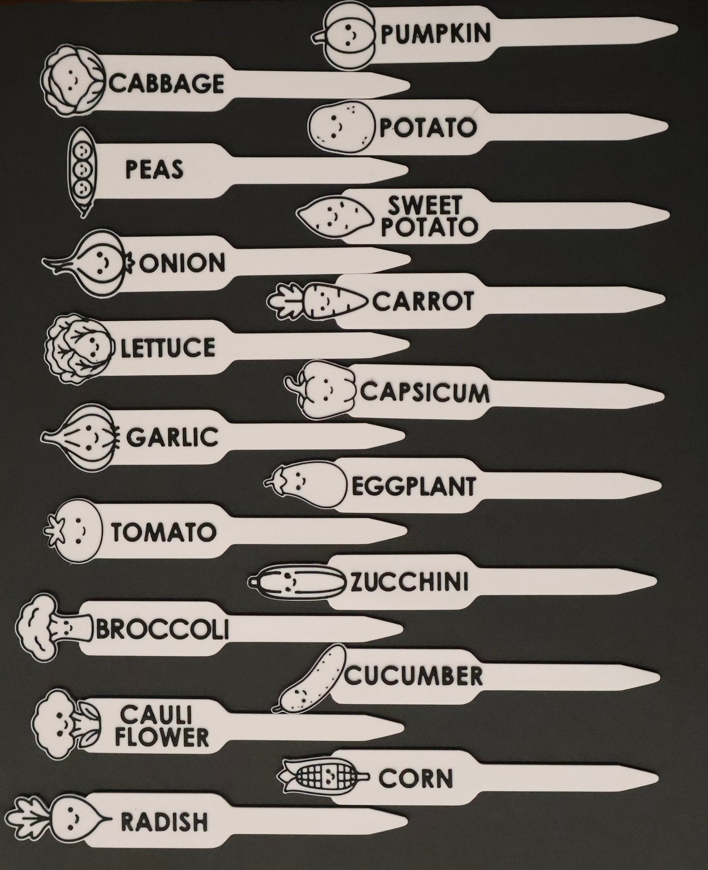 Veggie Garden Label Set